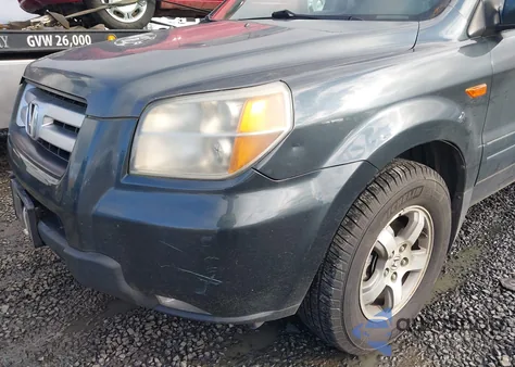 2006 Honda Pilot Ex-L from USA, damaged, VIN 2HKYF18596H503089